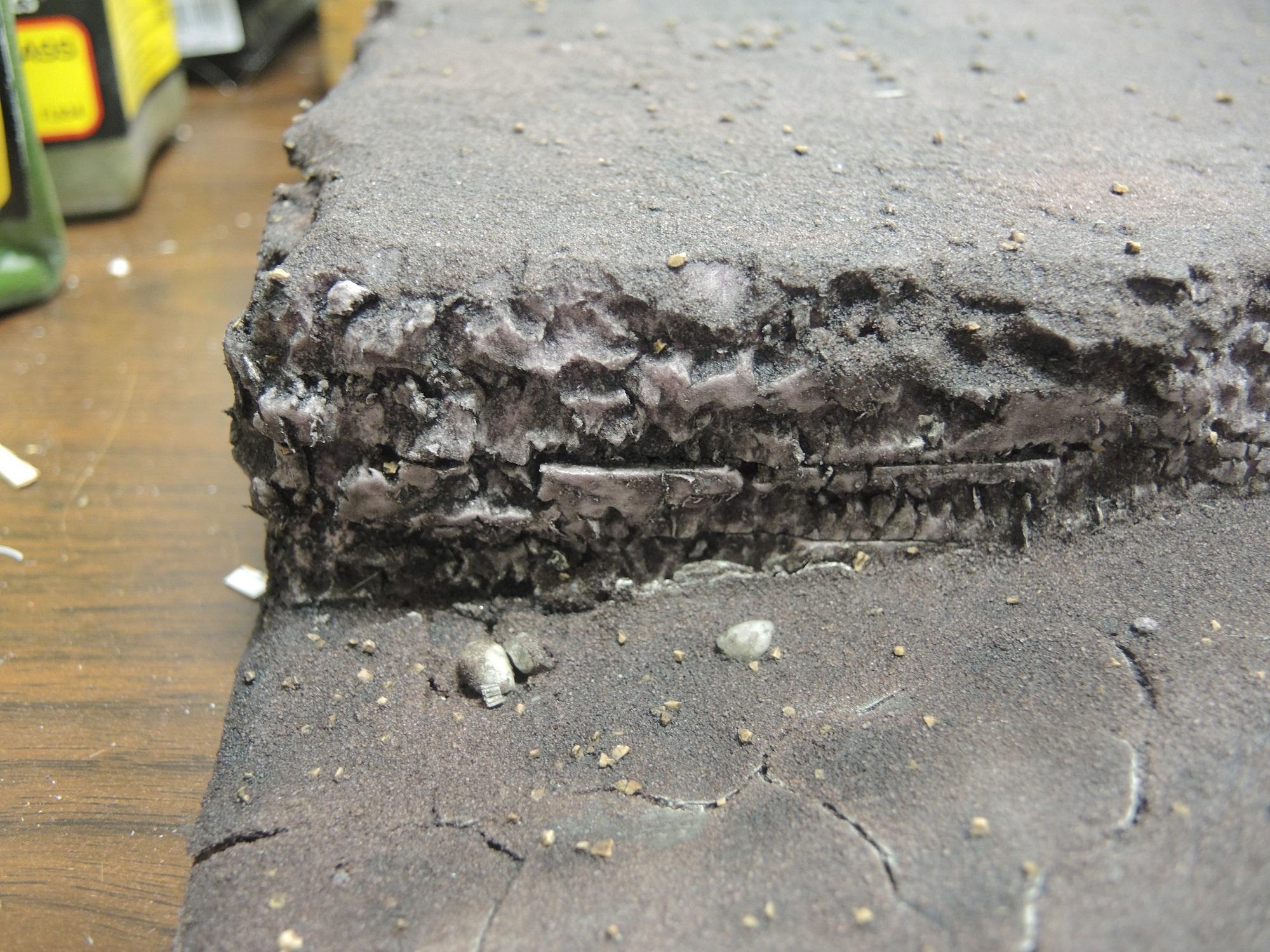 Blue, Commission, Hot Glue, Hotglue, Mesa, Pink, Styrofoam, Terrain